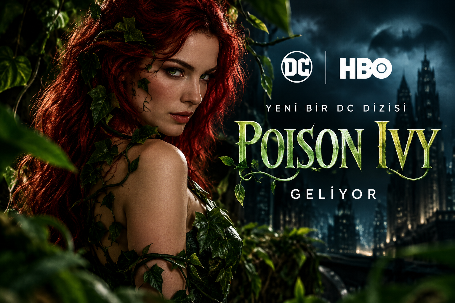 Poison Ivy karakteri ve HBO için geliştirilen yeni DC dizisi